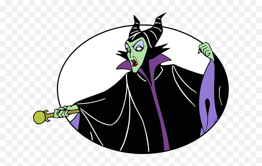 Maleficent Clip Art Disney Galore - Maleficent Sleeping Beauty Clipart Png,Maleficent Png