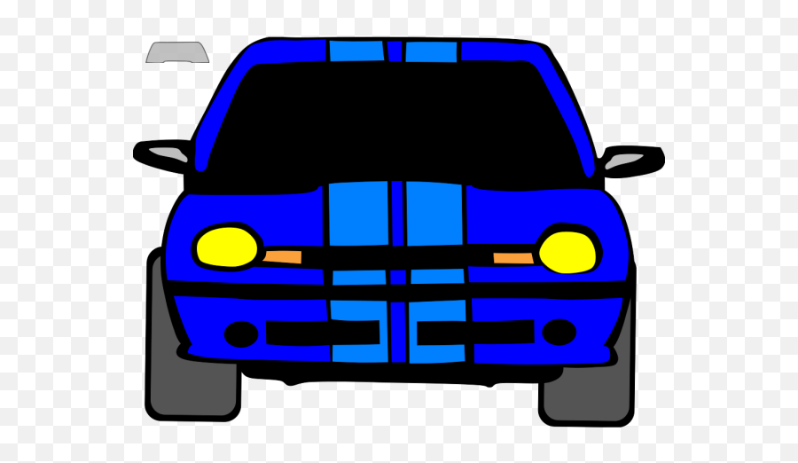 Blue Car Png Svg Clip Art For Web - Download Clip Art Png Front Car Clipart Png,Car Icon Side