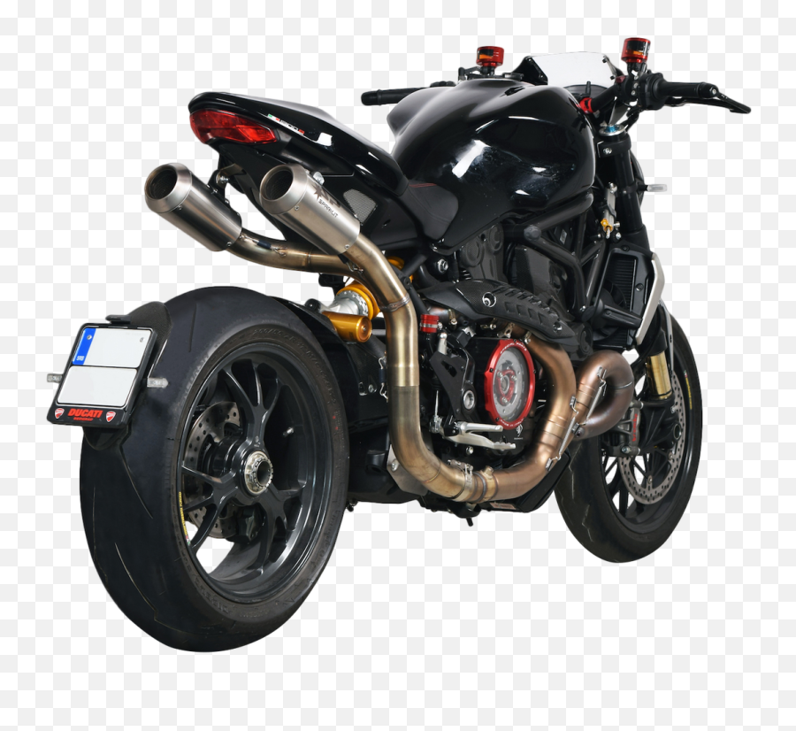 Spark Ducati Monster 1200 R 16 - 17 Hm Slipon Titanium Png,2016 Ducati Scrambler Icon