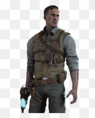 Download Boiiiz Richtofen Wielding The Ray Gun By - Edward Richtofen Png,Ray Gun Png