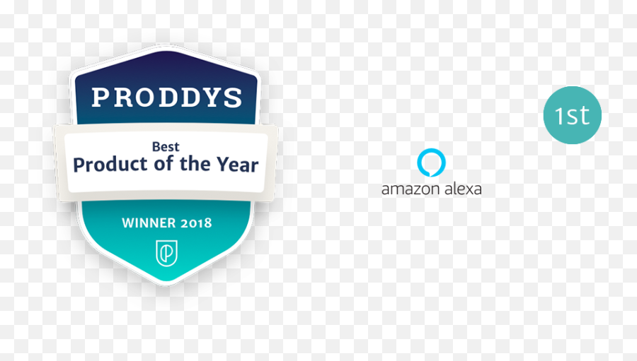 Proddys Best Product Of The Year - Product School Product Colorfulness Png,Amazon Alexa Logo Png