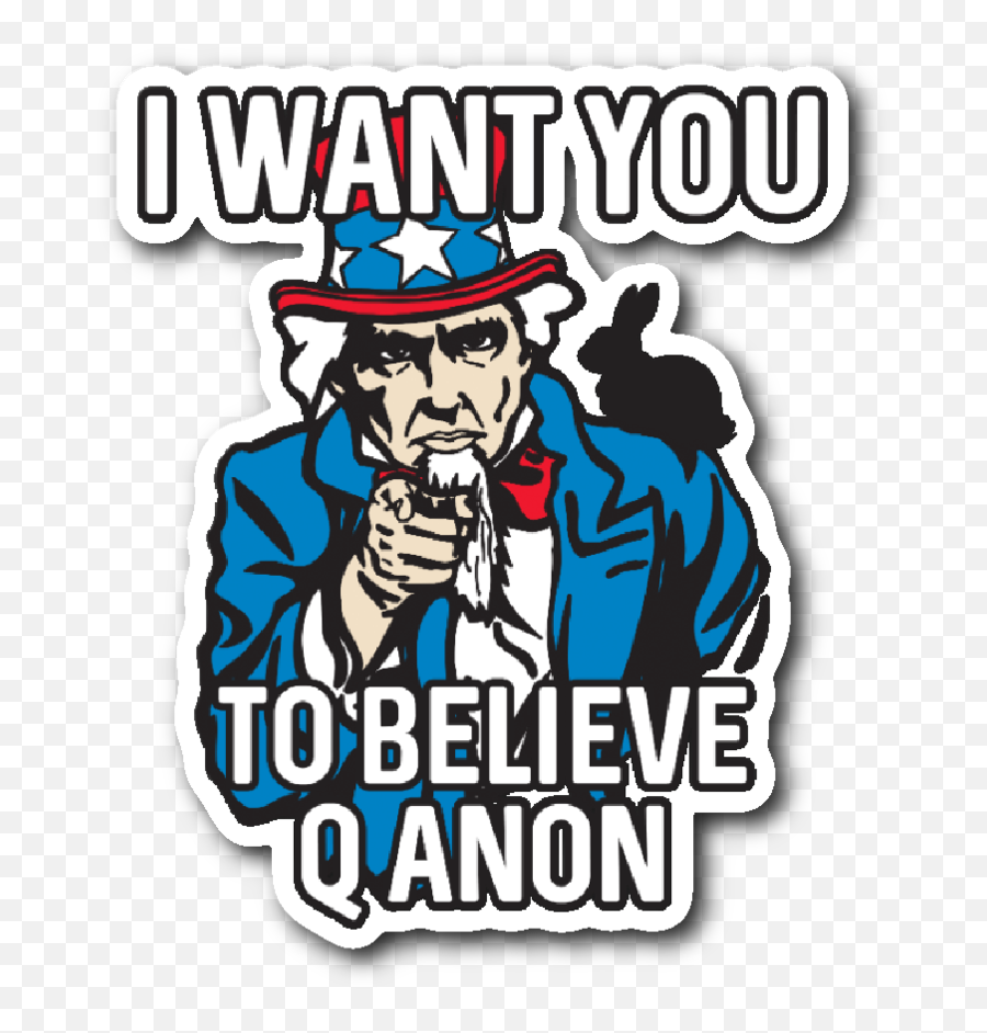 Hd Qanon Sticker Uncle Sam - Sticker Uncle Sam Transparent Qanon Logo Transparent Png,Uncle Sam Png
