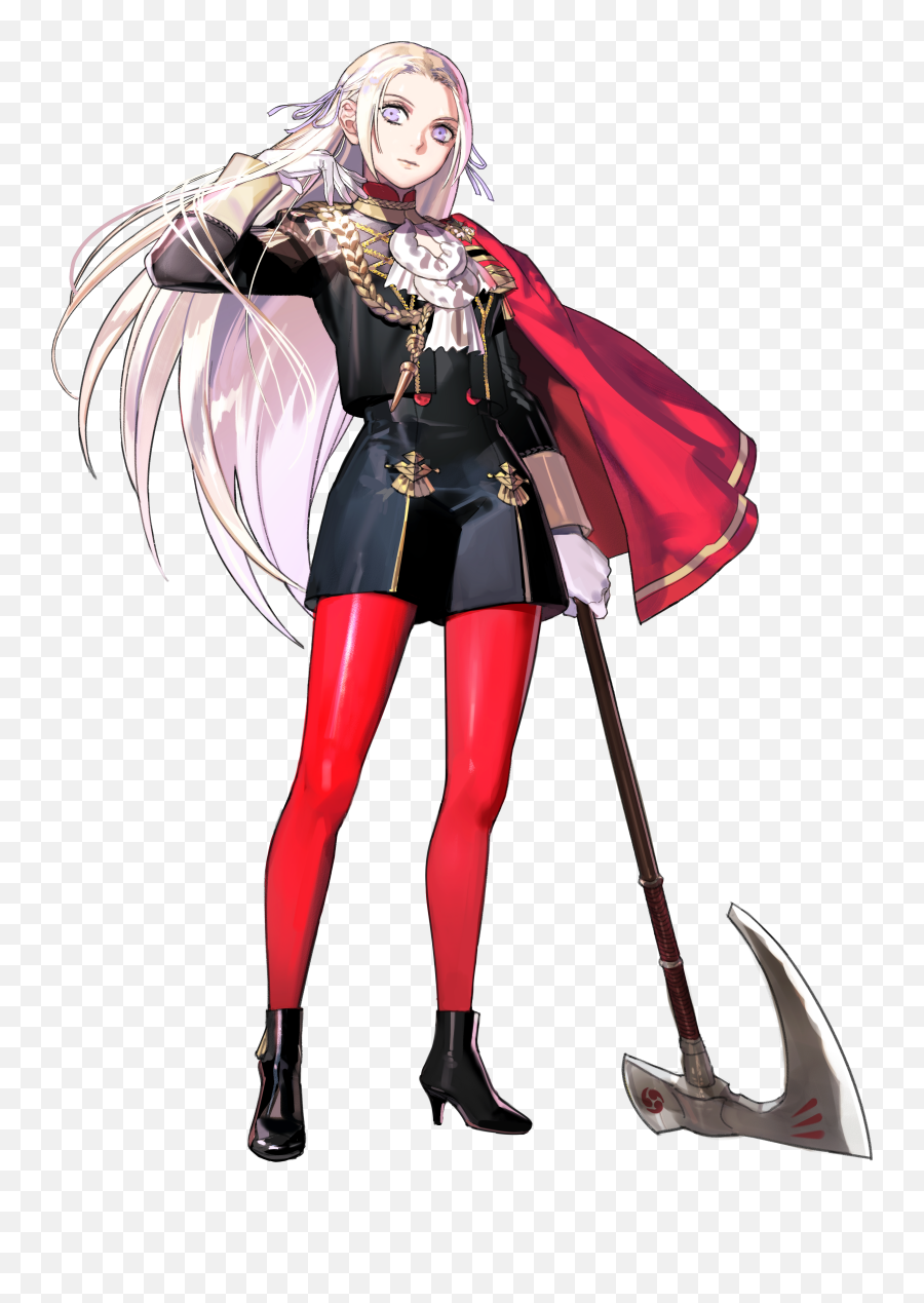 Official Artwork Of Edelgard From Fire Emblem - Fire Emblem Fire Emblem Three Houses Edelgard Png,Red Hair Png