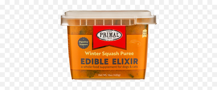 Edible Elixir Winter Squash Puree Primal Pet Foods Png