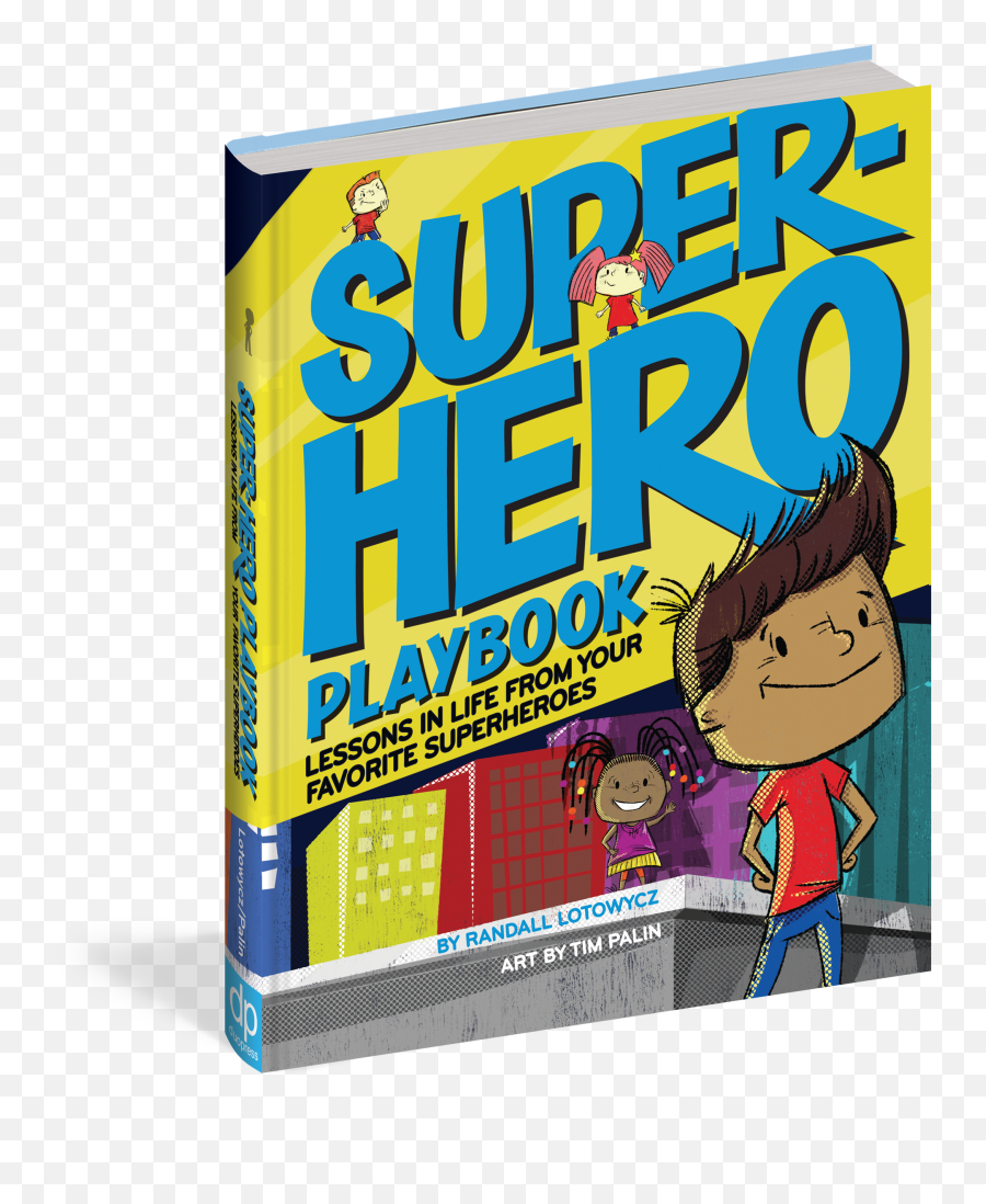 Superhero Playbook - Cartoon Png,Superhero Png