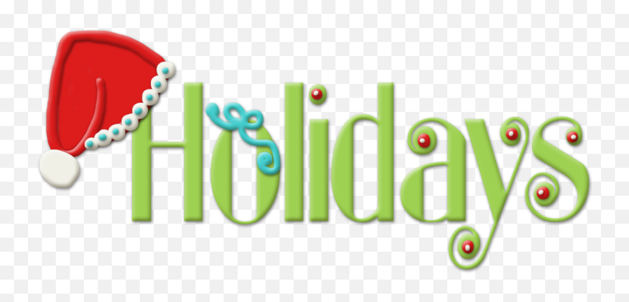 The 3am Teacher - Free Happy Holiday Clipart 796x351 Png Free Clip Art Of The Word Holiday,Happy Holidays Png