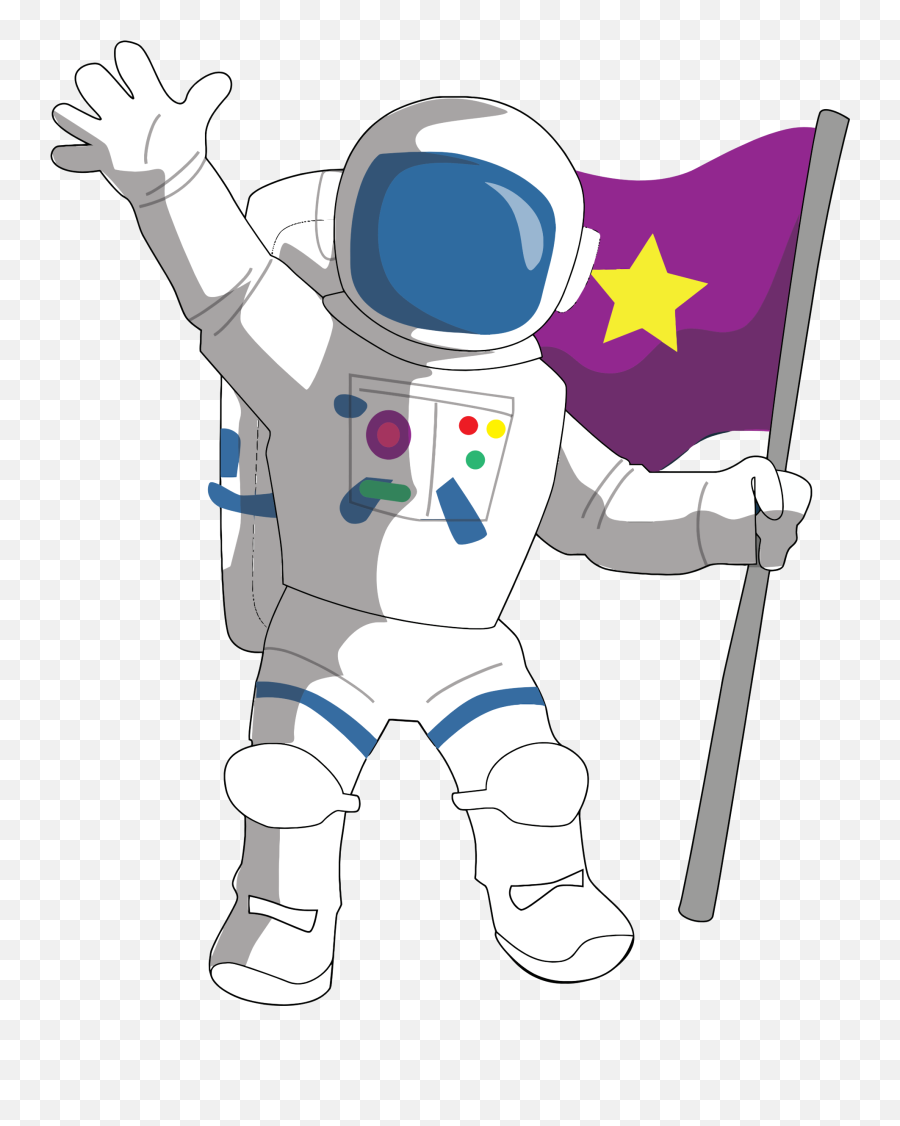 Astronaut Clipart Png - Astronaut Clipart,Space Helmet Png