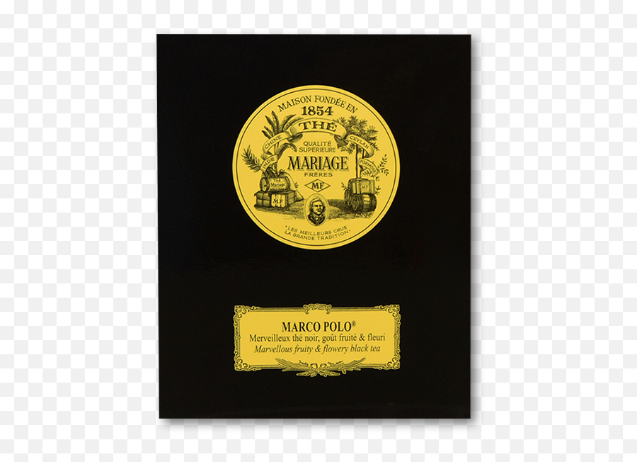 Mariage Freres Marco Polo Black Tea Leaves 100g Png