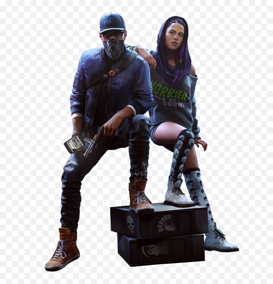 Marcus Transparent Png - Watch Dogs Marcus X Sitara,Watch Dogs 2 Png