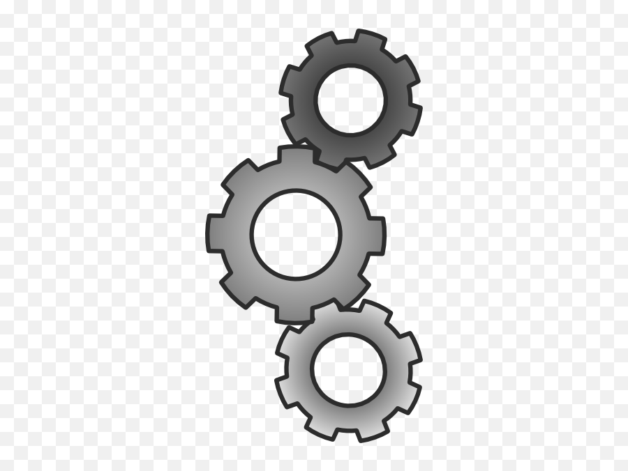 Cogs Meshed Clip Art - Cog Clipart Png,Cogs Png