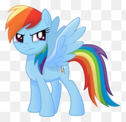 Rainbow Dash My Little Pony Cartoons - Mlp Vector png