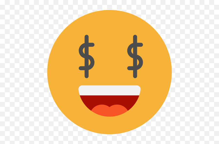 Emoticons Icon - Greed Icon Png,Money Face Emoji Png