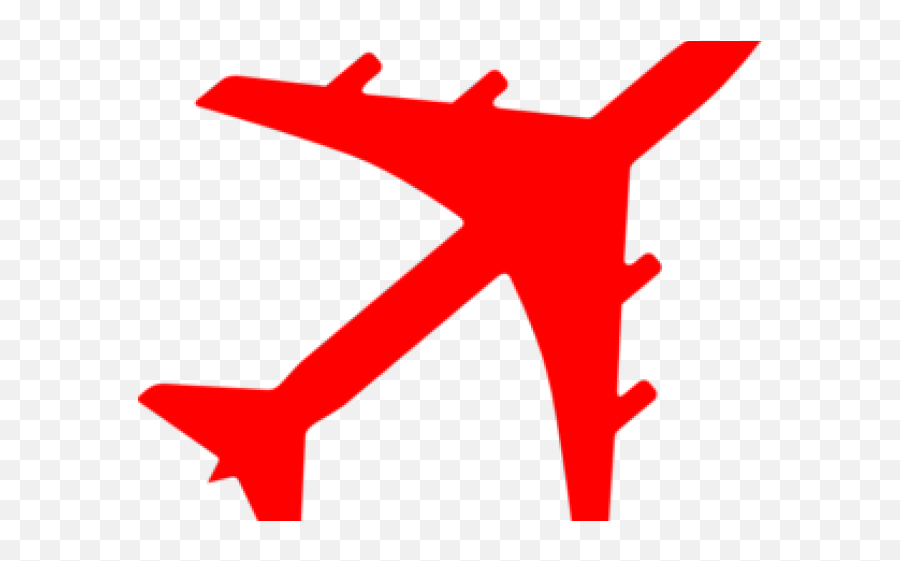 Plane Clipart Logo - Red Plane Icon Transparent Png,Plane Clipart Png