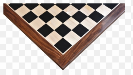 Wooden Chess Board In Ebony Sheesham - png