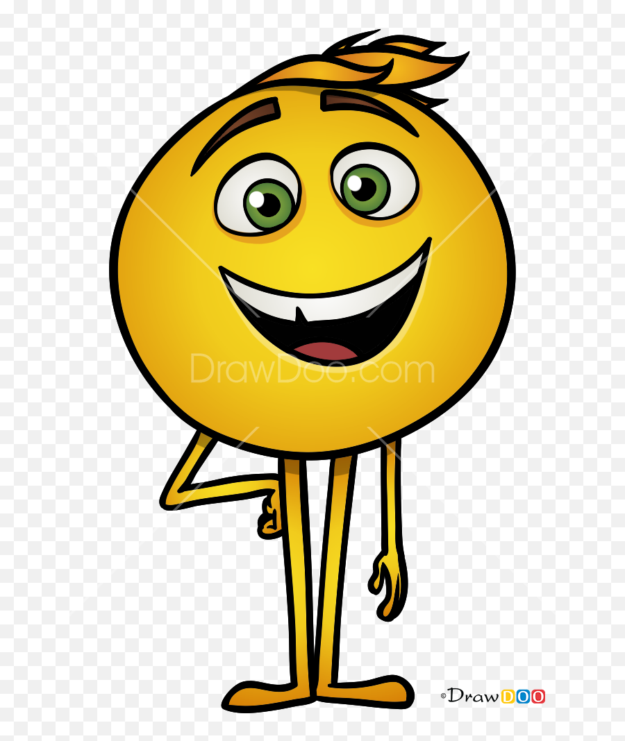 Download 665 X 934 - Draw Gene From The Emoji Movie Png,X Emoji Png