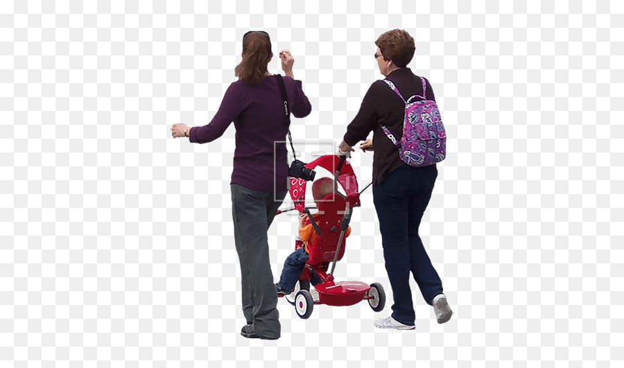 Women With Stroller - Women With Stroller Png,Stroller Png