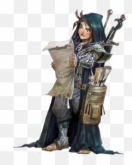 Wand Magician Illustration - Blue wizard png download 800 Female Halfling Fighter