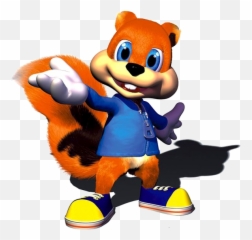Conker The Squirrel - Bad Fur Day Conker Png,Conker's Bad Fur Day Logo