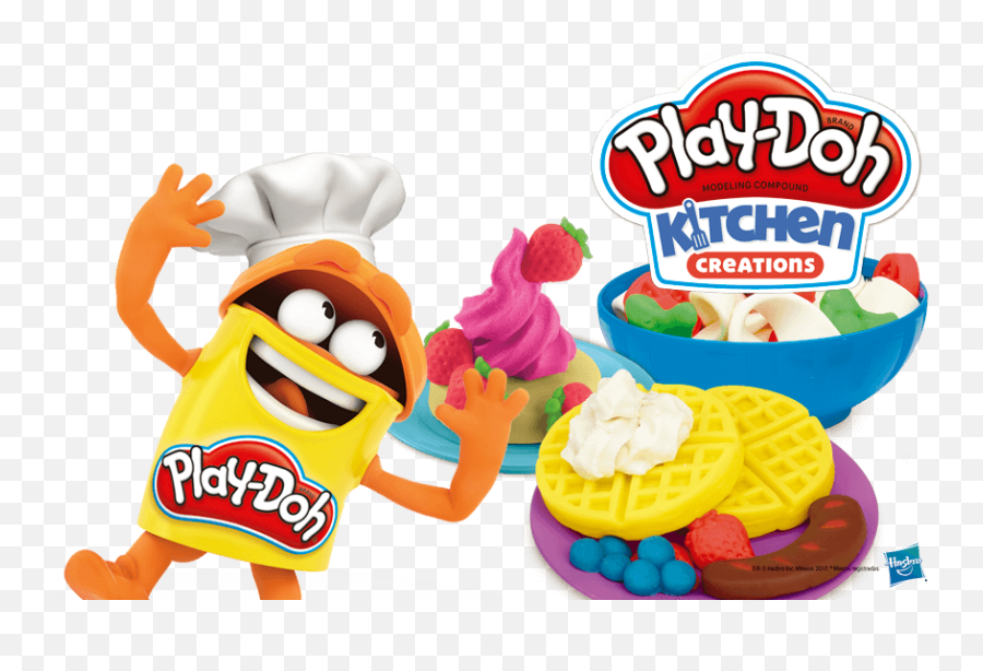 Playdough Clipart Play Dough Doh Kitchen Png - doh Logo