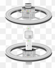 Alien Spacecraft Illustration - Transparent PNG u0026 SVG vector Vertical