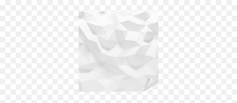 Abstract White Triangle 3d Geometric Paper Background Sticker U2022 Pixers - We Live To Change Horizontal Png,White Triangle Transparent Background