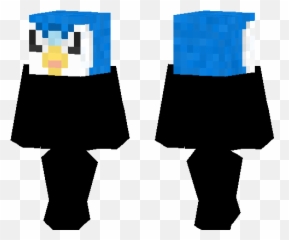 Piplup Minecraft Pe Skins - Black Dream Skin Minecraft Png,Piplup Png