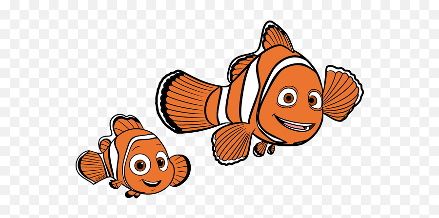 Dory And Nemo Transparent Png Clipart - Cartoon Nemo And Marlin,Nemo Png