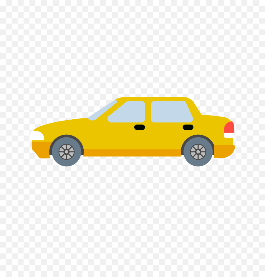 Png Yellow Color Transparent - Transparent Background Cartoon Car Png,Car Png