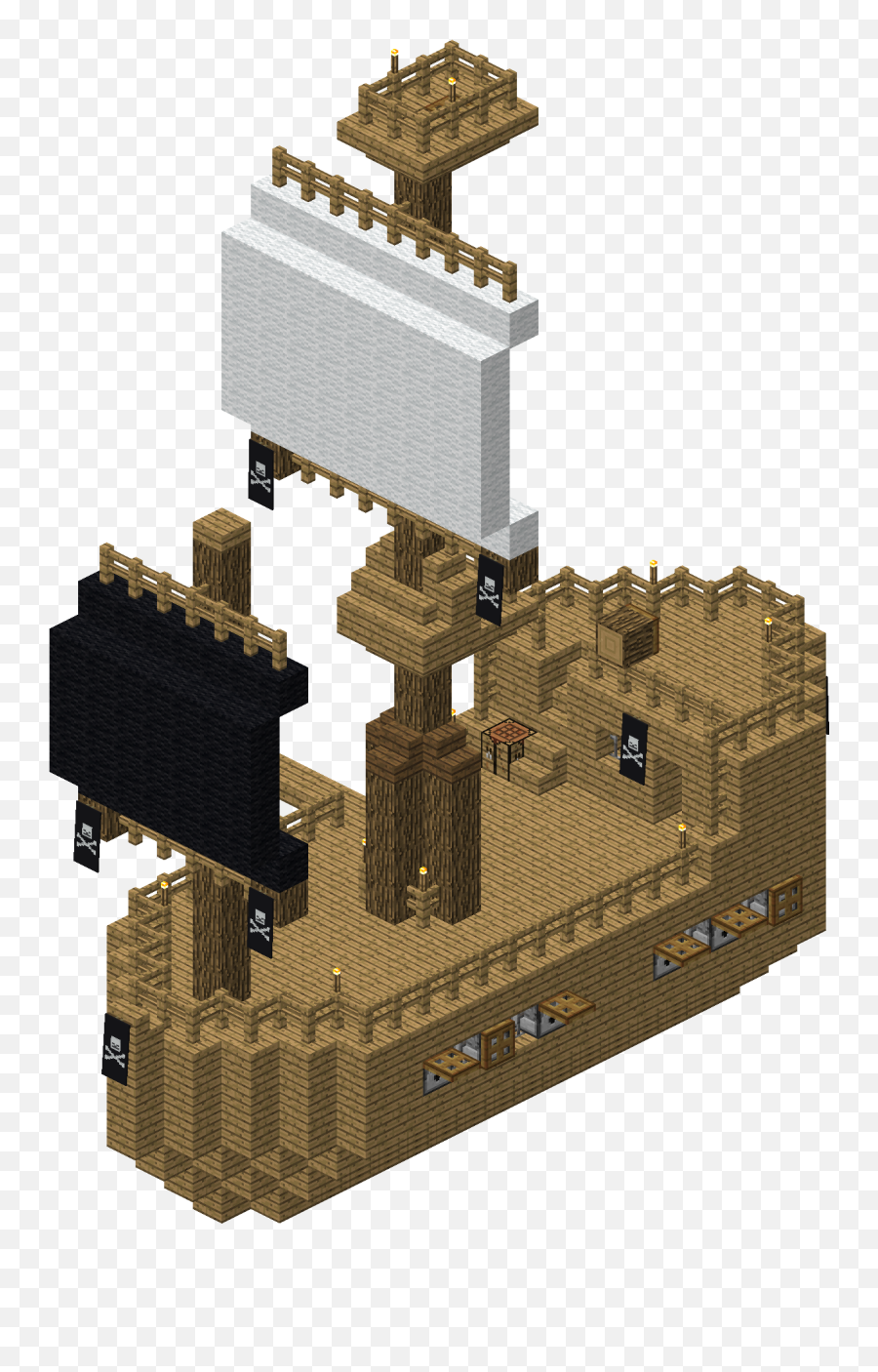 Pirate Ship - Pirate Ship In Minecraft Png,Pirate Ship Png