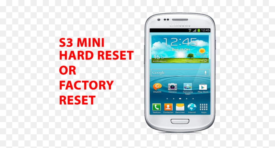 Samsung S3 Mini Hard Reset - Samsung Galaxy Express Png,Galaxy S3 Icon