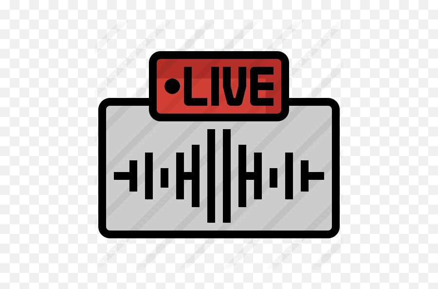 Audio Recording - Vertical Png,Live Recording Icon