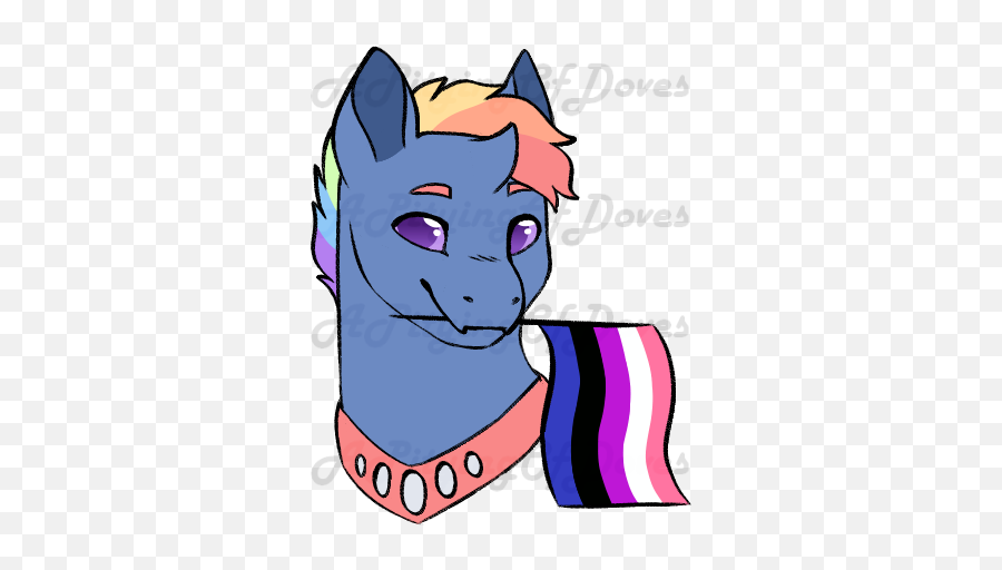 Searching For U0027demiboyu0027 - Fictional Character Png,Bi Pride Icon