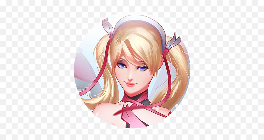 Icons Desu - Overwatch Mercy Pink Art Png,Overwatch Pink Player Icon