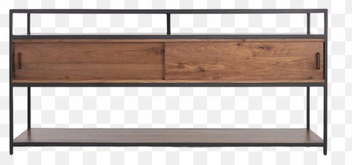 Knox Black 76 Industrial Media Console - Knox Black 76 Industrial Media Console Png,Modern Wood Twitter Icon 24x24 Png