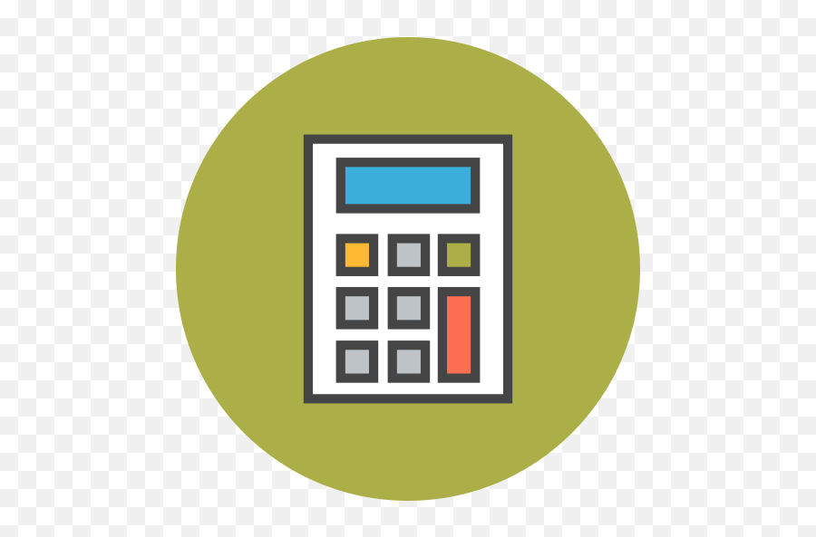 Calculator Calc Free Icon Of Flat Png