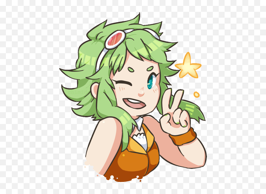 Download And Megpoid Gumi Illustration - Transparent Megpoid Gumi Png,Gumi Icon