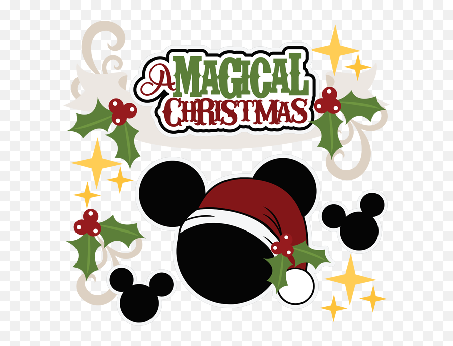 A Magical Christmas Svg - Svg Files Disney Christmas Svg Free Png,Christmas Mickey Icon