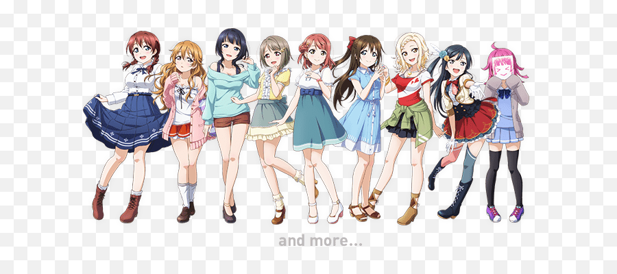 Love Live Franchise Reveals New School Idols For Perfect - Love Live Perfect Dream Project Png,Love Live Png