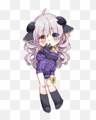 Draw Semi Chibi Art Illustration By Lunallion Fiverr - Fictional Character png