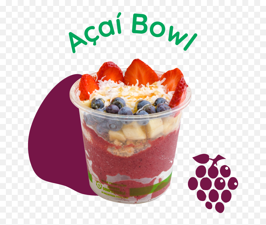 Gojuice Menu U2013 Fresh Juices Smoothies Acai Bowls Juice - Acai Bowl To Go Png,Acai Bowl Icon