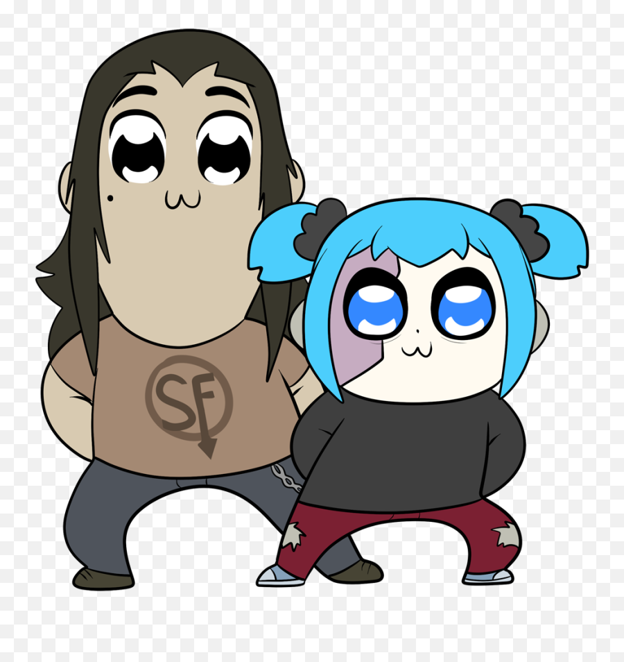 Pop Team Epic Png - Larry Johnson Sally Face,Epic Png