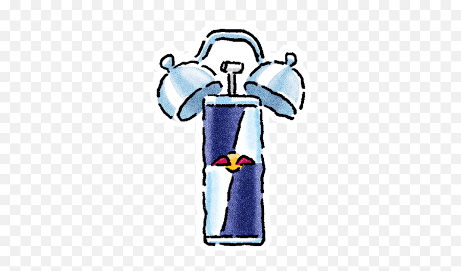 Alarm Energy Drink Sticker - Alarm Energy Drink Wake Up Gif De Red Bull Png,Energy Drink Icon