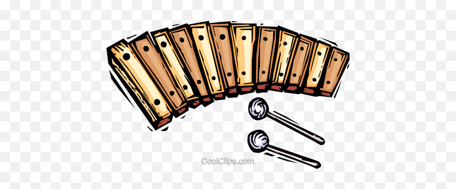 Xylophone Royalty Free Vector Clip Art Illustration - Clip Art Png,Xylophone Png