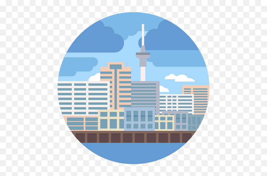City Nature Landscape Scenery Cityscape Architecture - City Circle Icon Png,Town Icon Png