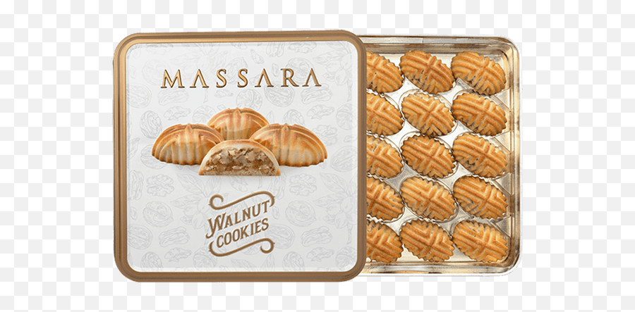 400 - Massara Maamoul Walnut Cookies 400g Massara Png,Ua Nitro Icon Mid Mc