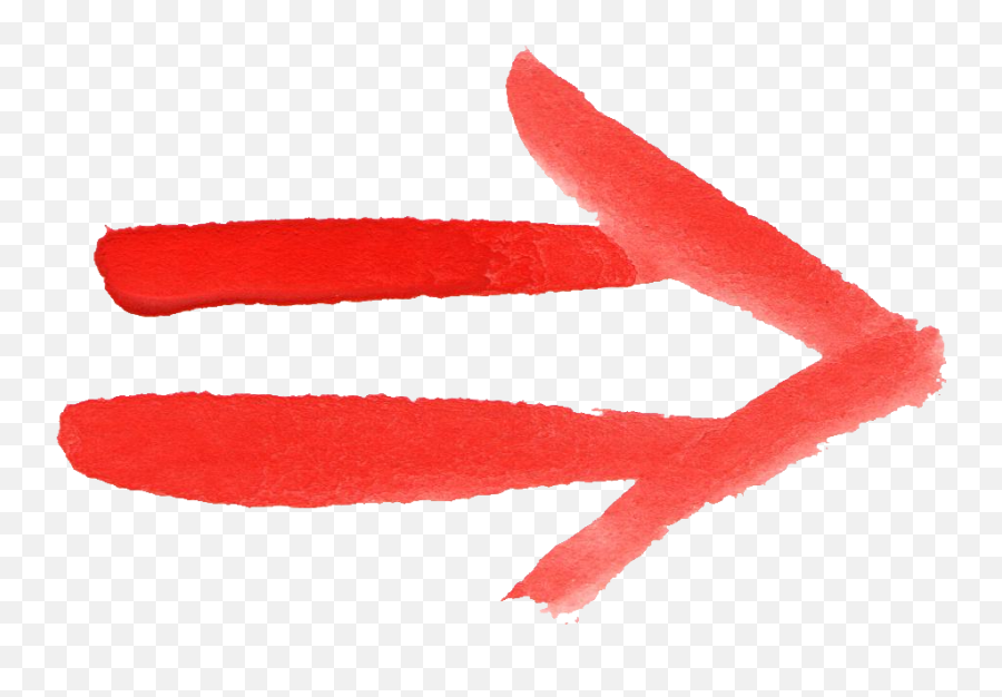 16 Red Watercolor Arrow - Paint Stroke Png Arrow,Red Arrow With Transparent Background
