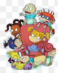 Rugrats Family Nickelodeon - Transparent Background Rugrats Png,Rugrats Png