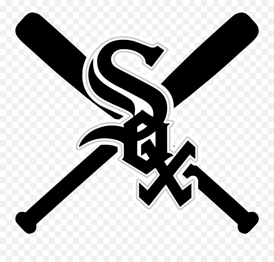 Chicago White Sox Crossed Bats Chicago White Sox Logo Pngwhite Sox Logo Png Free