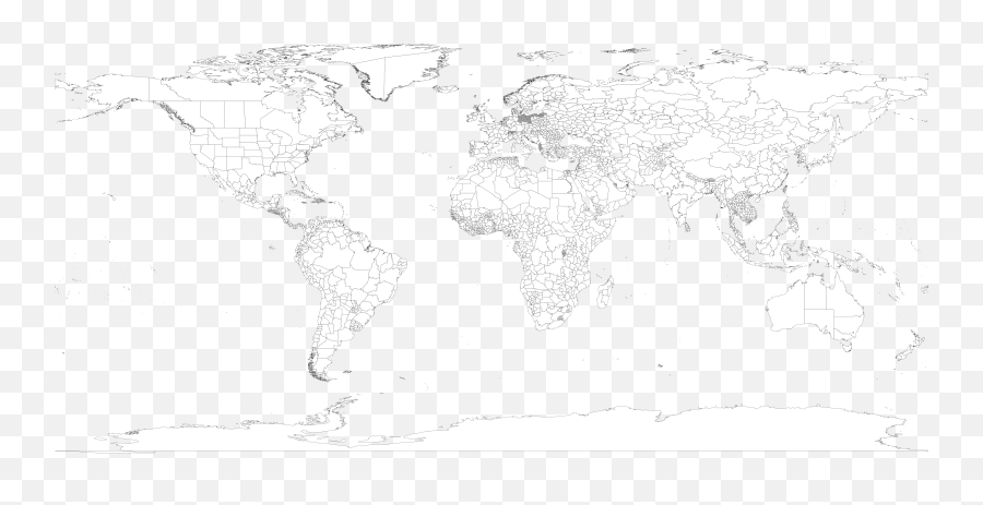 World Map White Transparent Png - Preview,World Map Transparent Background