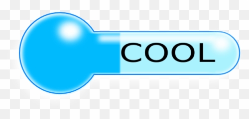 Hot And Cold Thermometer Clip Art - Cool Clipart Full Size Cooling png